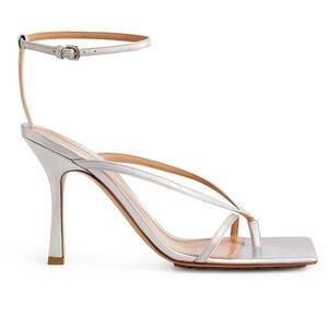 BOTTEGA VENETA
Metallic Stretch Sandals